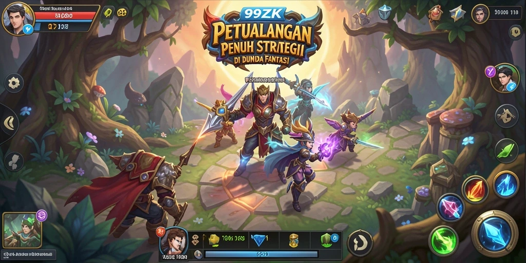 Gameplay memukau dalam dunia fantasi RPG yang menantang.