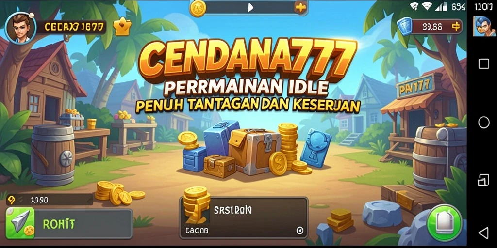 Tampilan gameplay CENDANA777 yang menarik dan penuh warna.