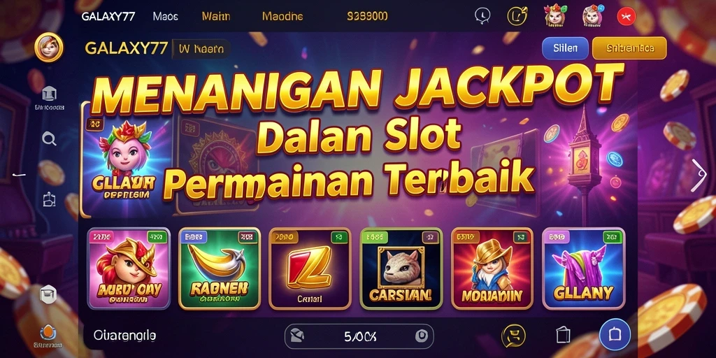 Tampilan gameplay seru dan mengasyikkan di GALAXY77.