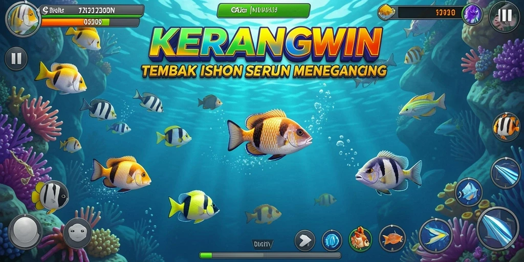 Tampilan gameplay KERANGWIN yang menarik dan menegangkan.