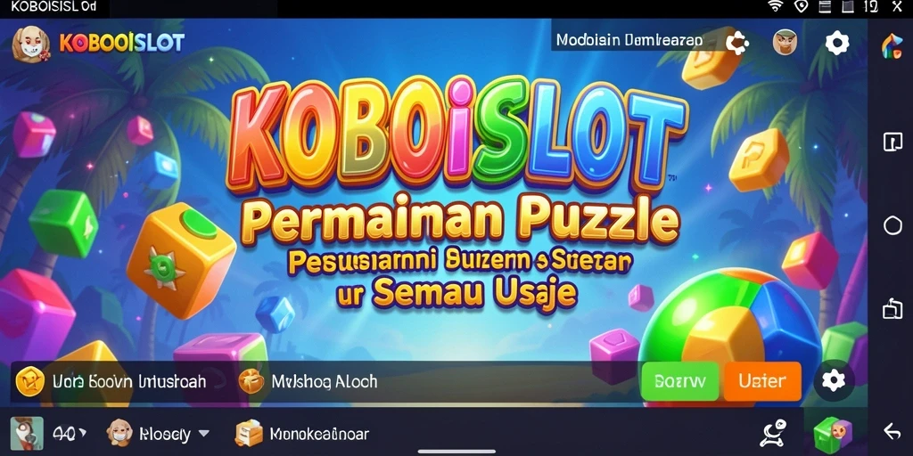 Screenshot gameplay KOBOISLOT menampilkan level menarik dan tantangan seru.