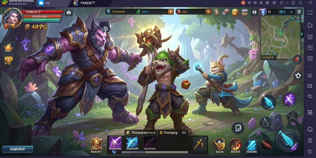 Gameplay seru PANEN77 dalam aksi ARPG yang menegangkan.