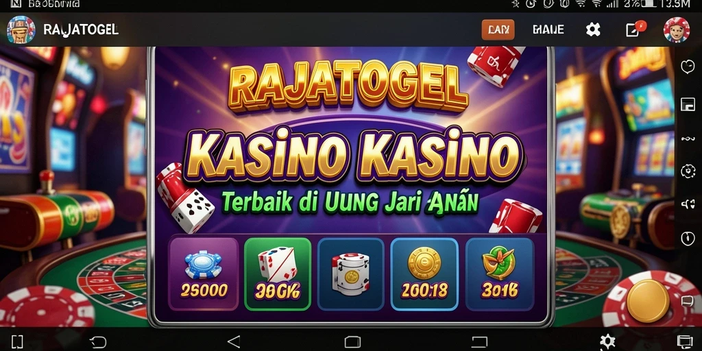 Screenshot RAJATOGEL menampilkan gameplay Kasino yang seru dan mendebarkan.